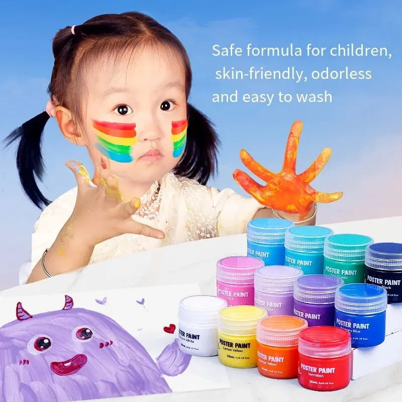 Washable Non-Toxic Craft Paints