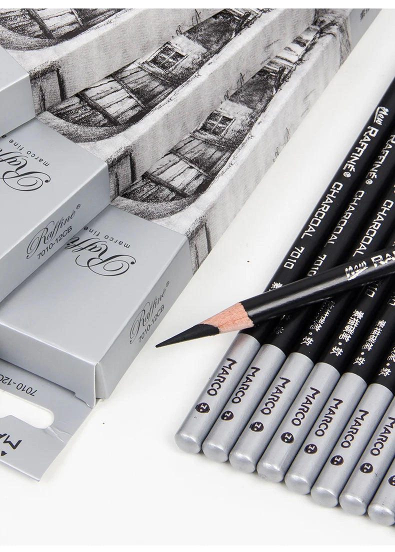 Professional Charcoal Pencil Set