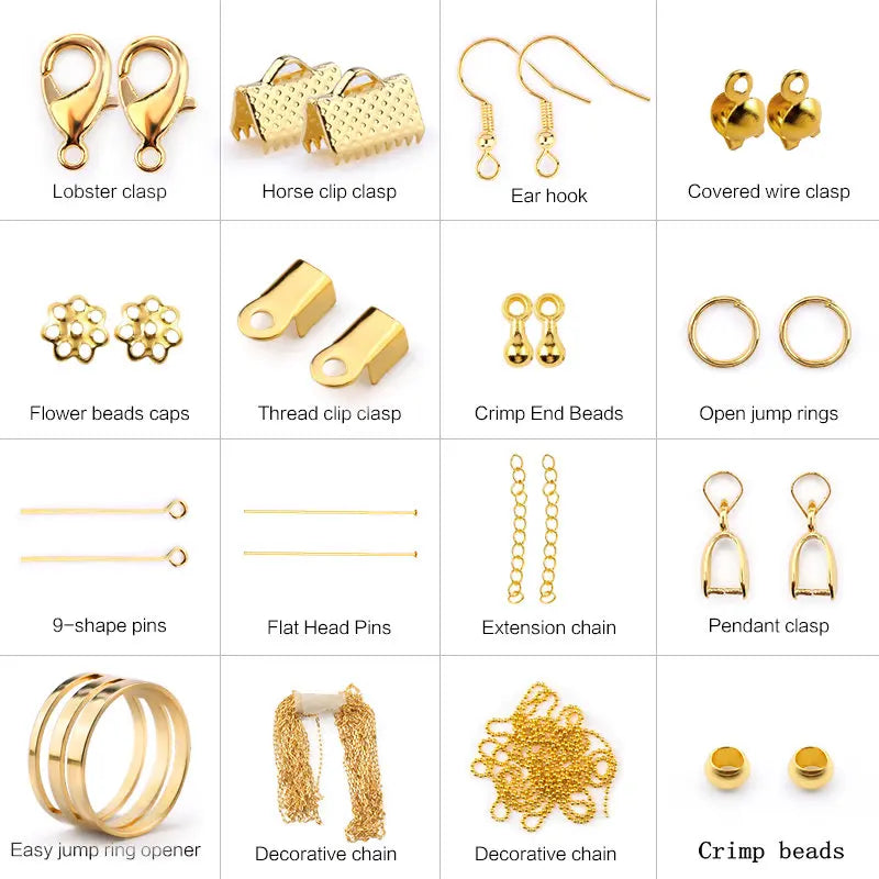 Alloy Accessories Jewelry Findings Set