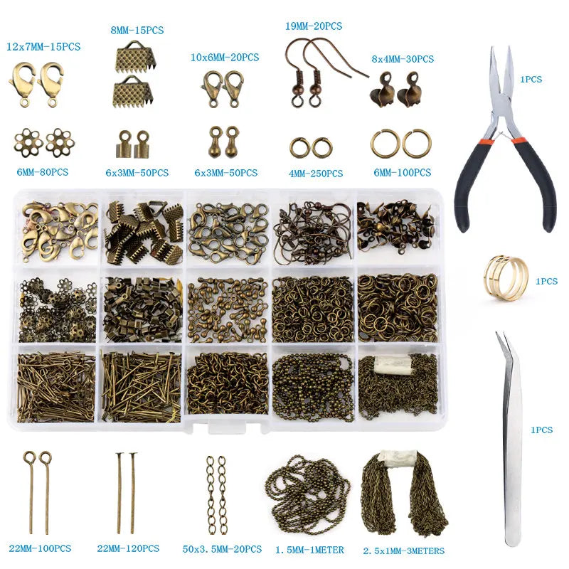 Alloy Accessories Jewelry Findings Set