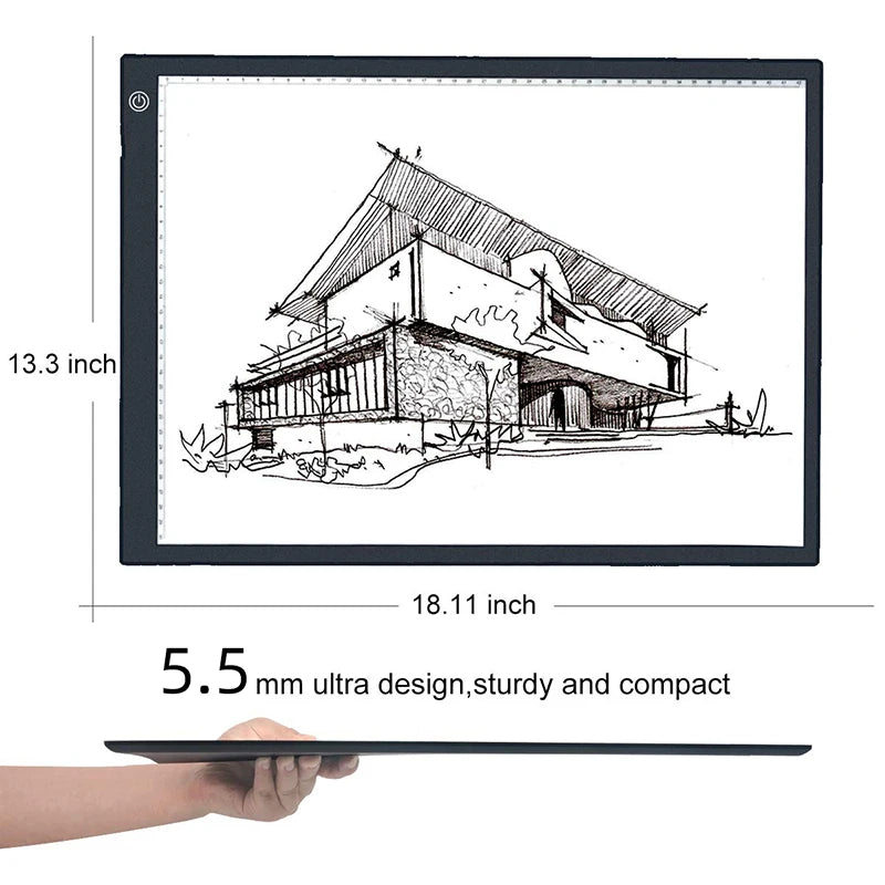 Ultra Thin LED Light Tracing Pad