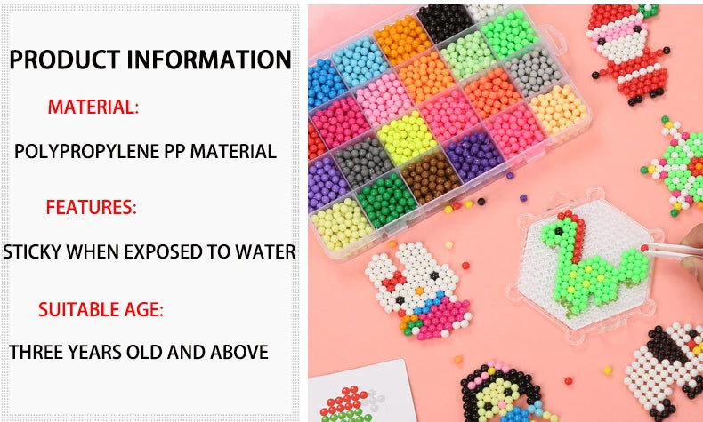 Handmade Magic Water Fuse Beads