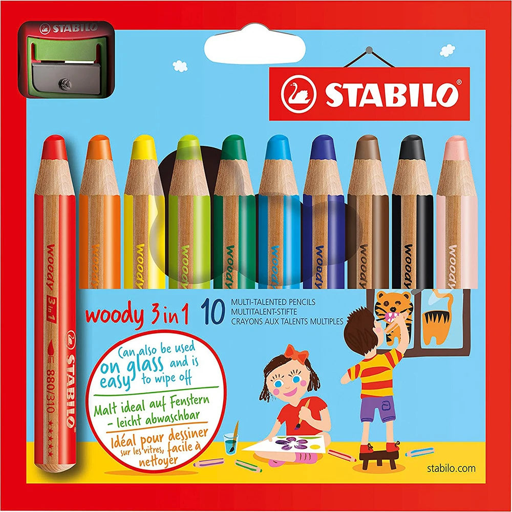 Stablio Super Thick Water-soluble Colored Pencils