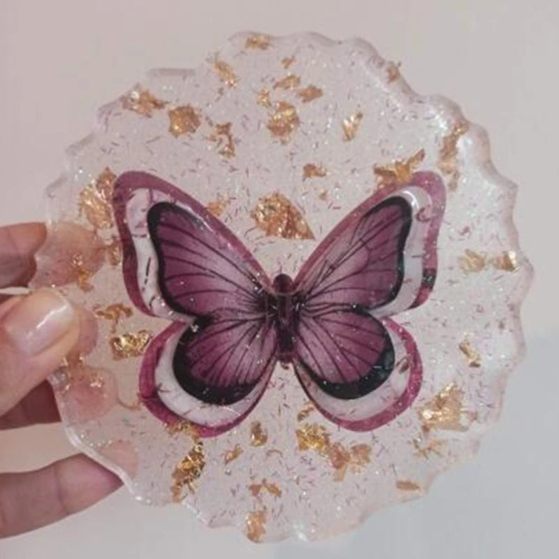 Irregular Coaster Tray Epoxy Resin Mold Set