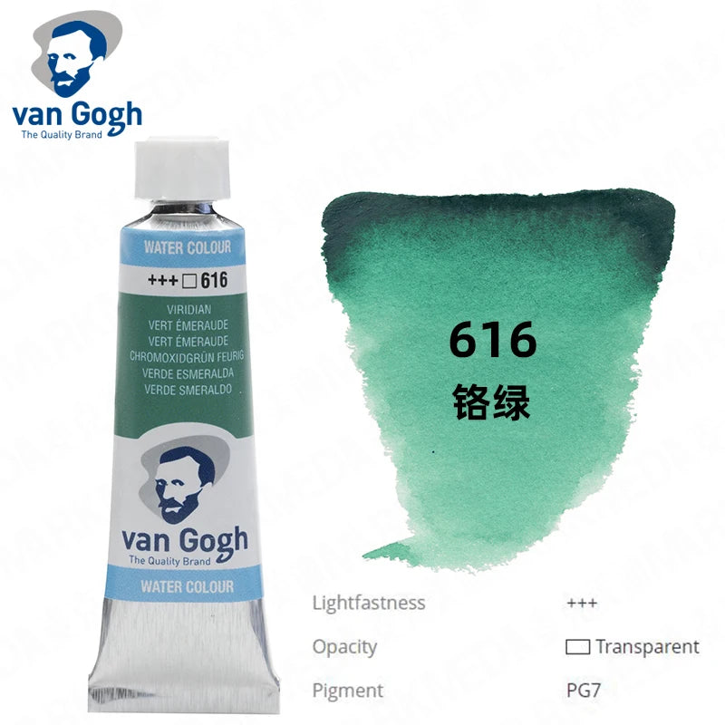 Original Van Gogh Watercolor Paint