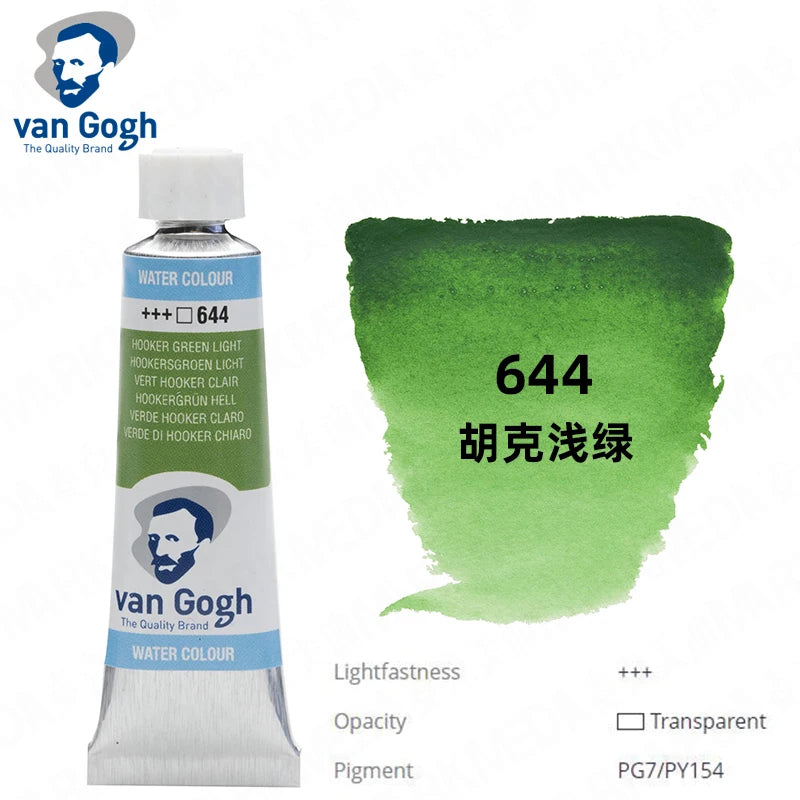 Original Van Gogh Watercolor Paint