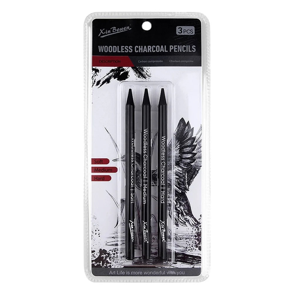 Charcoal Pencils Set