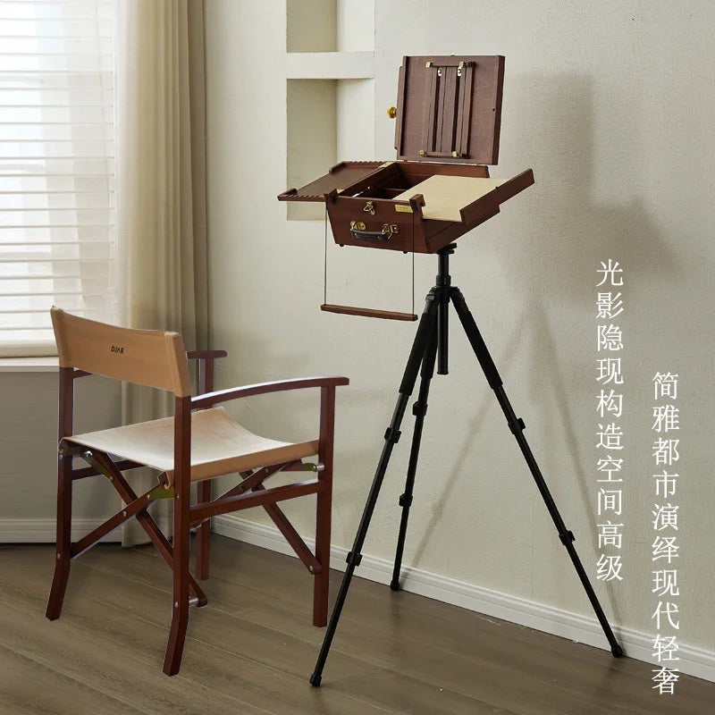 Italian Minimalist Professional Painting Easel