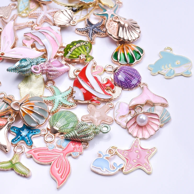 Random Mixed Enamel Charms