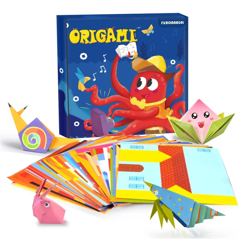 Cartoon Animal Origami Paper