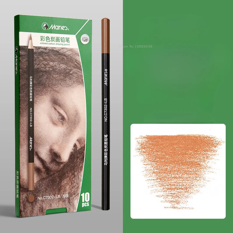 Thick Core Color Charcoal Pencils