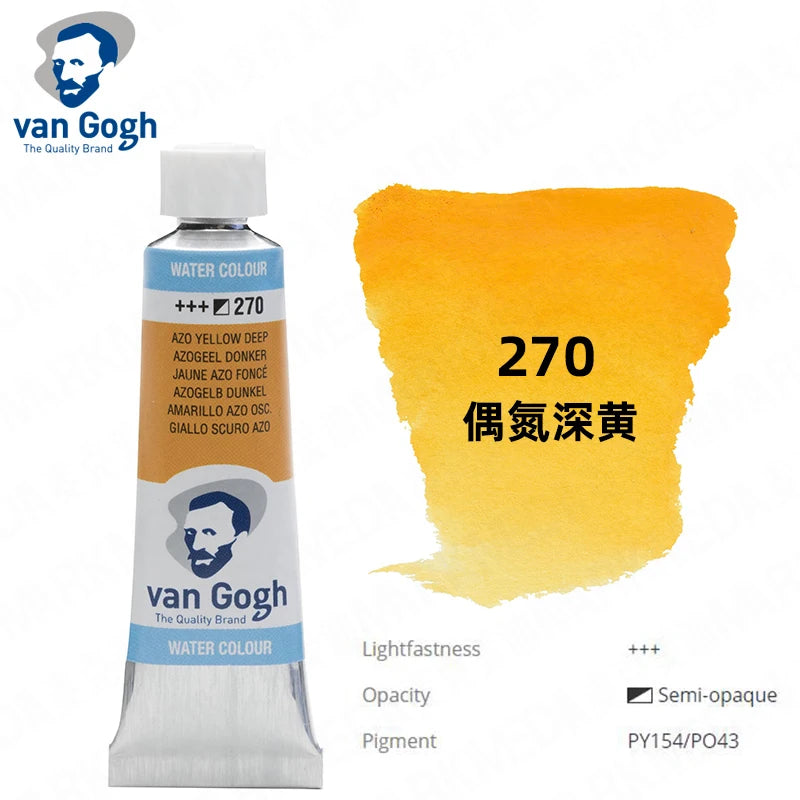 Original Van Gogh Watercolor Paint