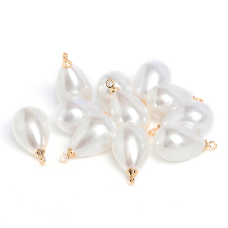 Imitation Teardrop Pearl Beads