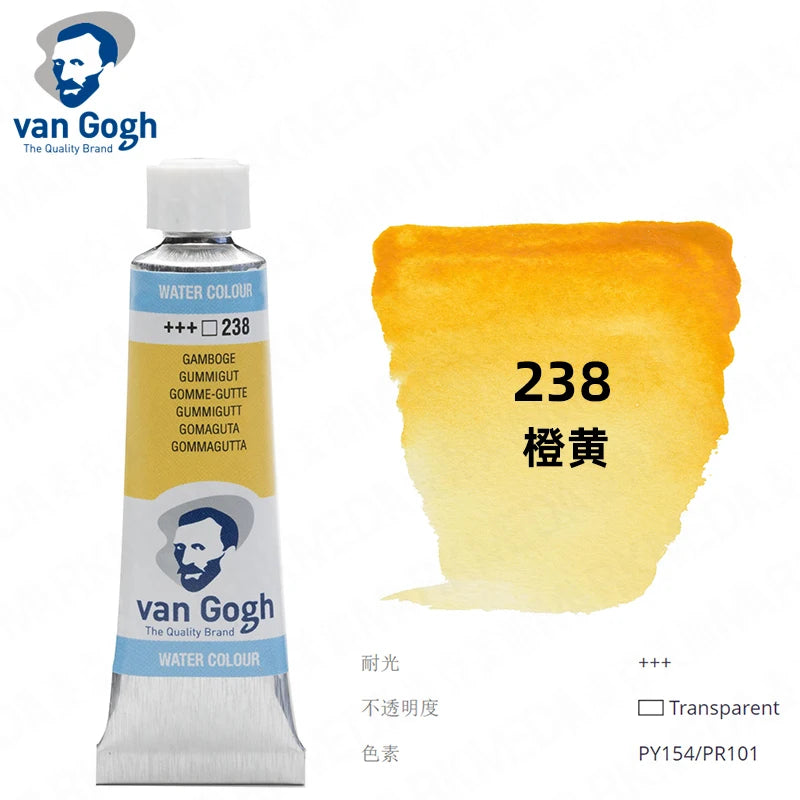 Original Van Gogh Watercolor Paint