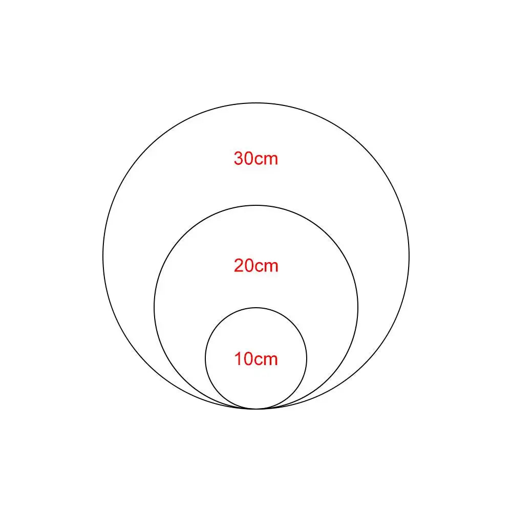 Round Canvas Painting Board