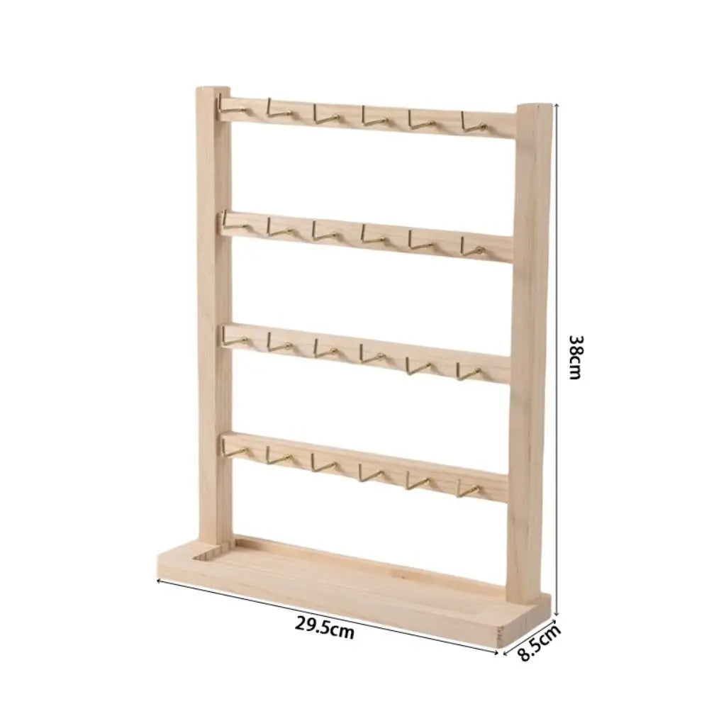 Wooden Collection Rack