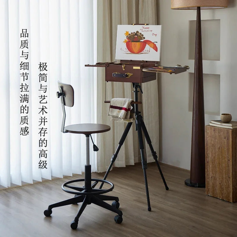 Italian Minimalist Professional Painting Easel