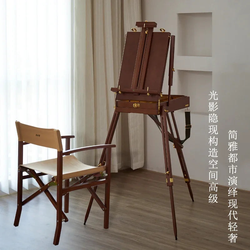 Italian Minimalist Professional Painting Easel