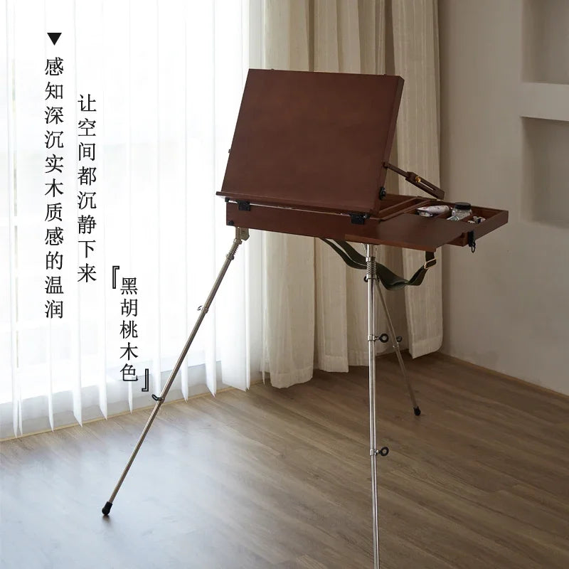 Italian Minimalist Professional Painting Easel