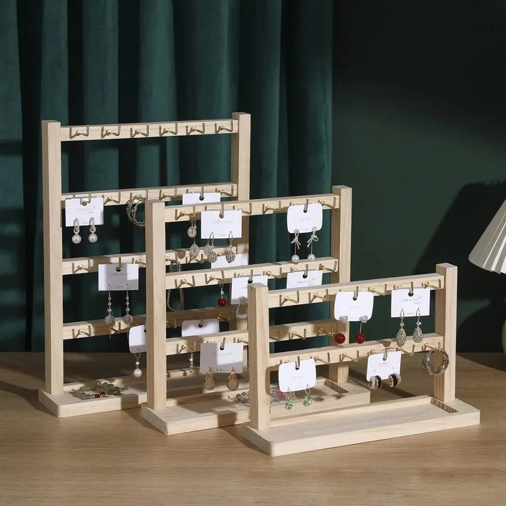 Wooden Collection Rack