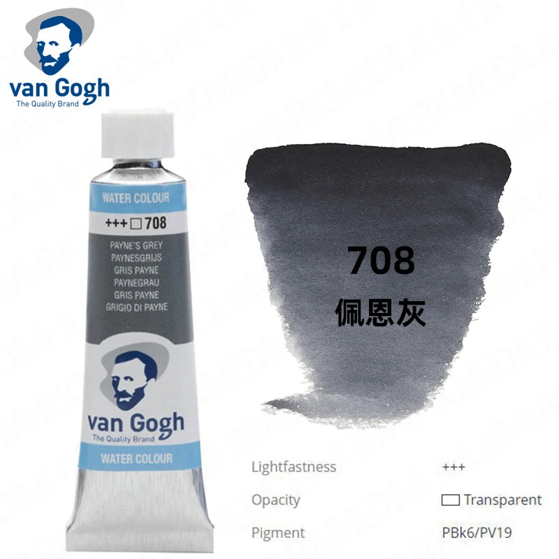 Original Van Gogh Watercolor Paint