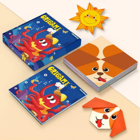 Cartoon Animal Origami Paper