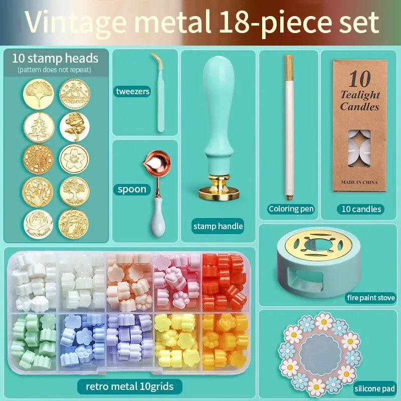 Wax Seal Stamp Kit