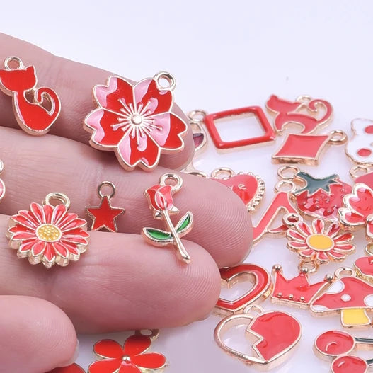 Random Mixed Enamel Charms