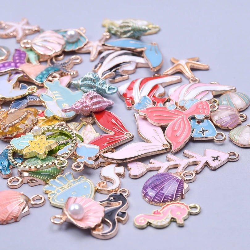 Random Mixed Enamel Charms