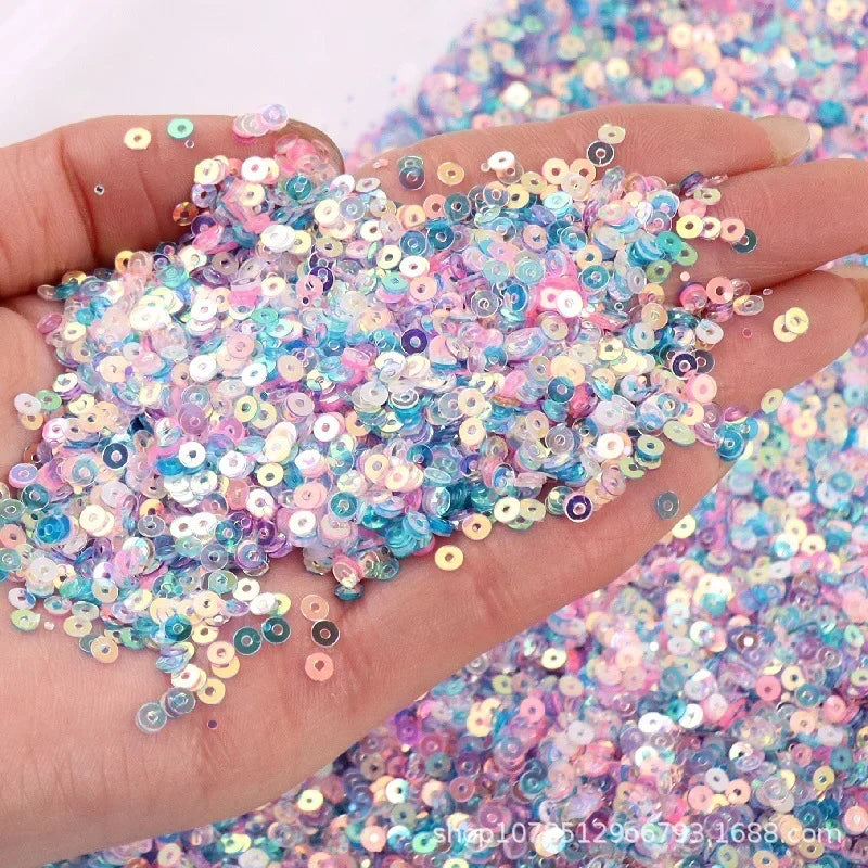 Hologram Laser Sequins