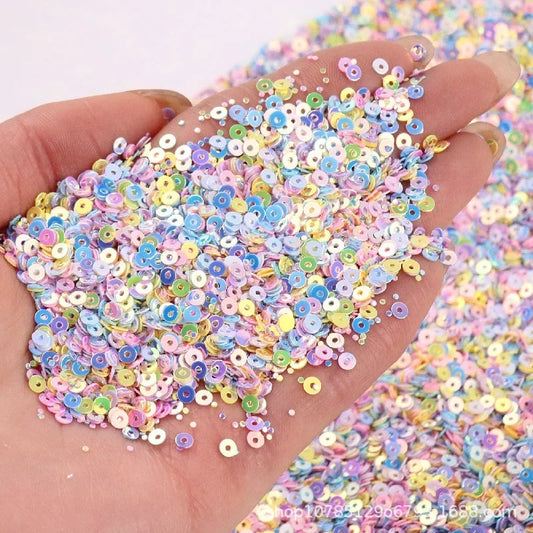 Hologram Laser Sequins