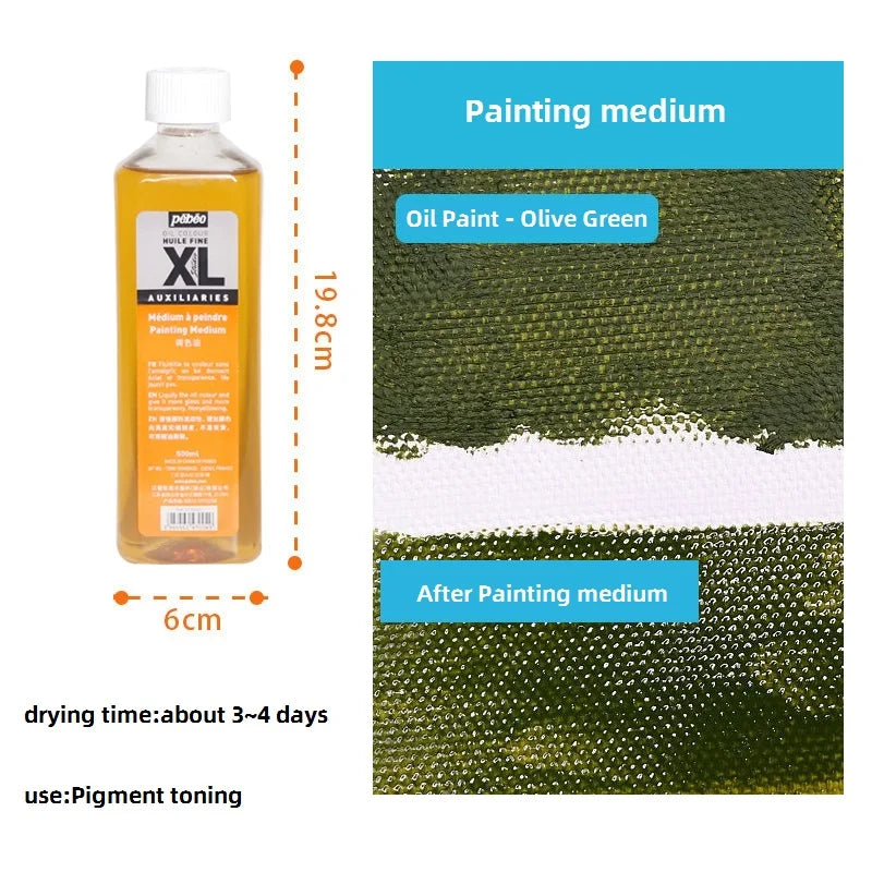 Oil Paint Medium Clear Varnish