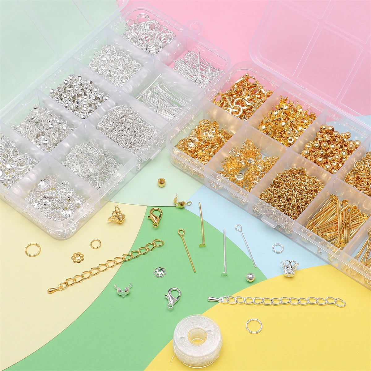 Stainless Steel Jewelry Making Materials Box