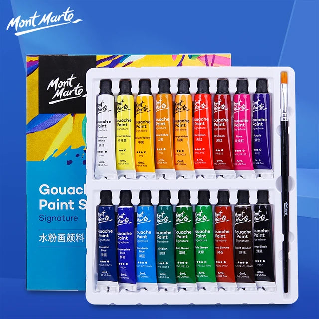 Professional Gouache Painting Set