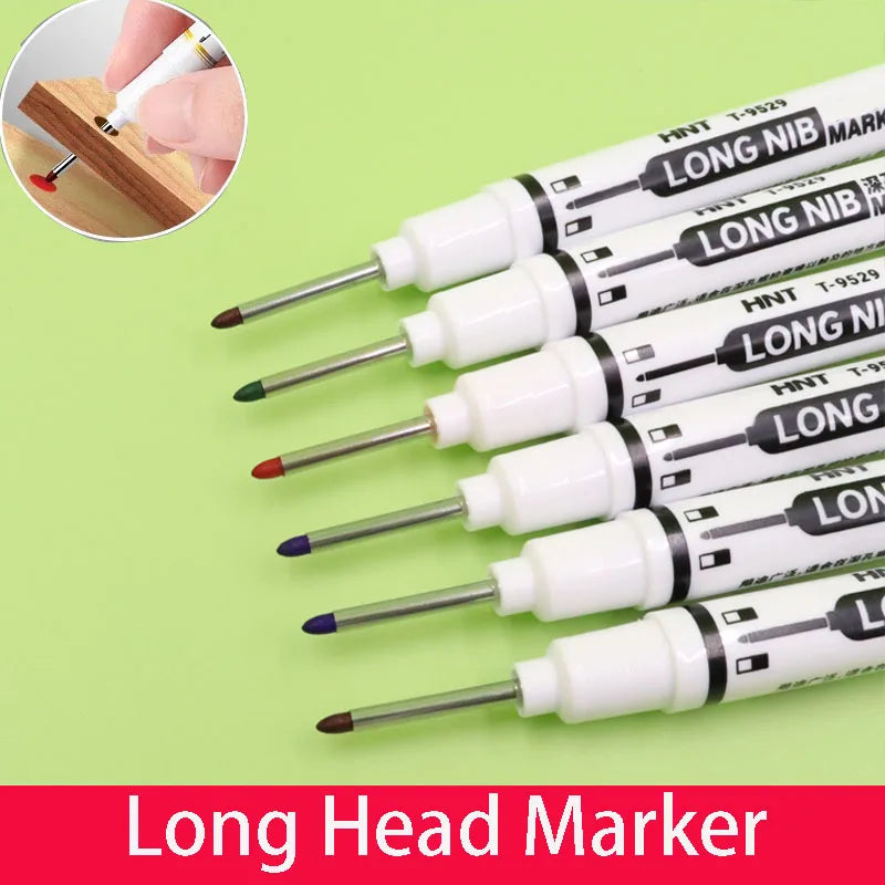 Deep Hole Long Nib Head Markers