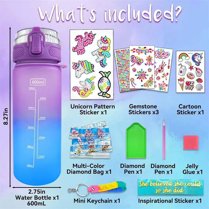 Decorate Your Own Water Bottle Kits