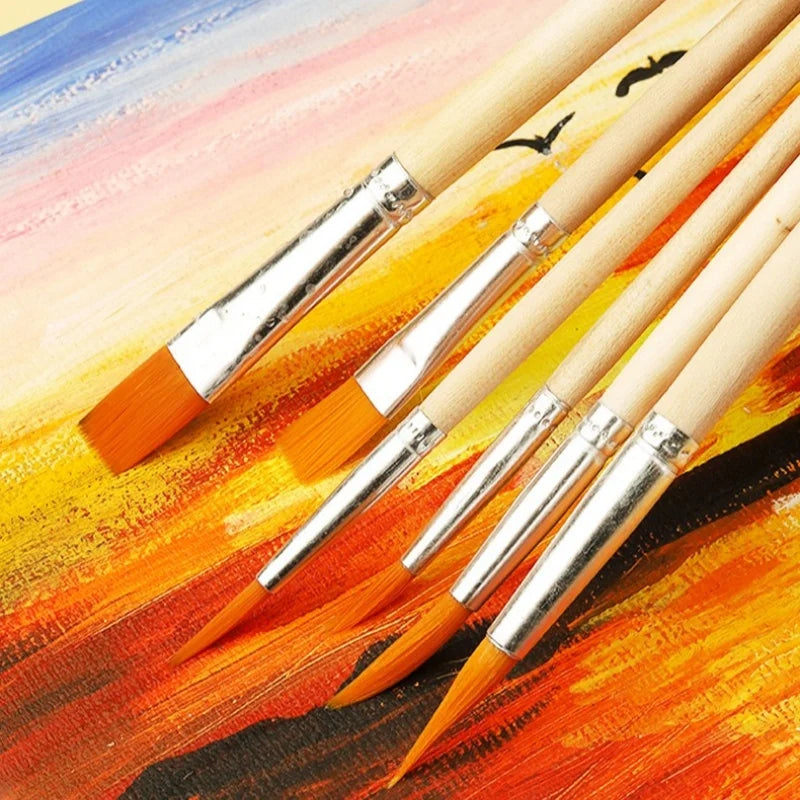 Gouache Watercolor Brush Palette Set