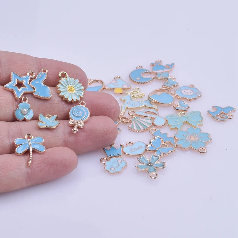 Random Mixed Enamel Charms