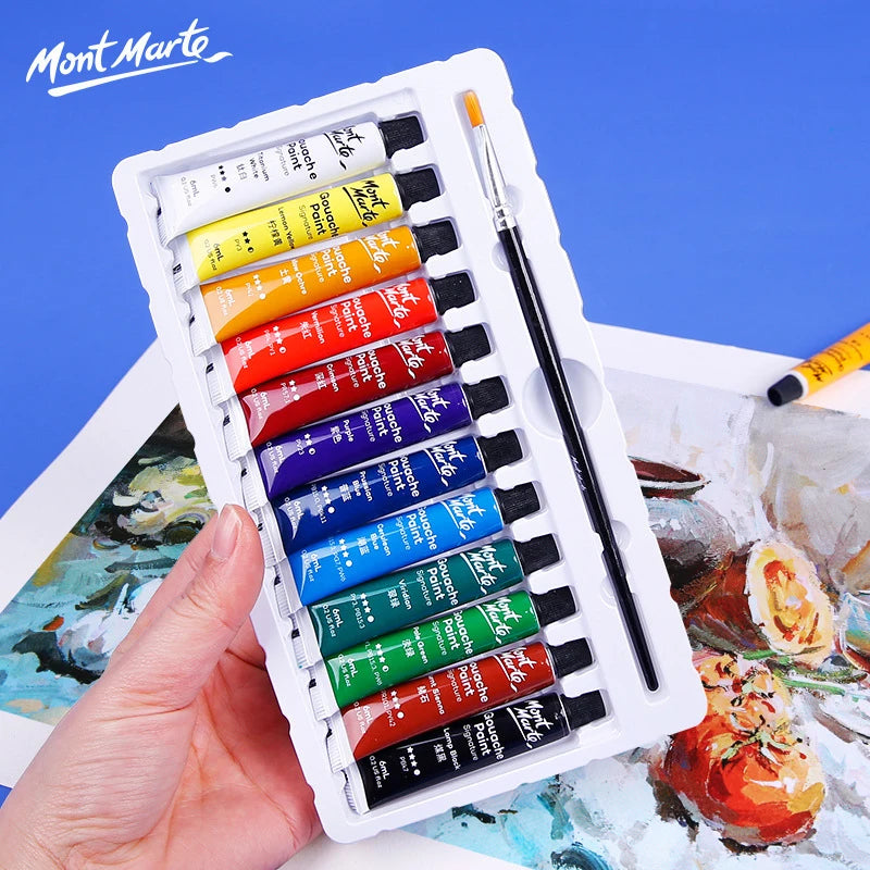 Professional Gouache Painting Set