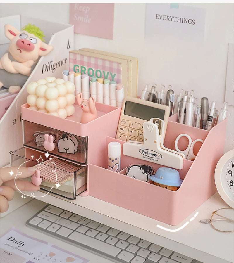 Desktop Organizer with Drawers