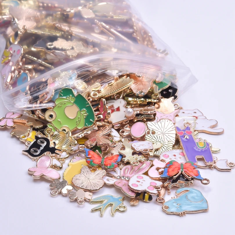 Random Mixed Enamel Charms