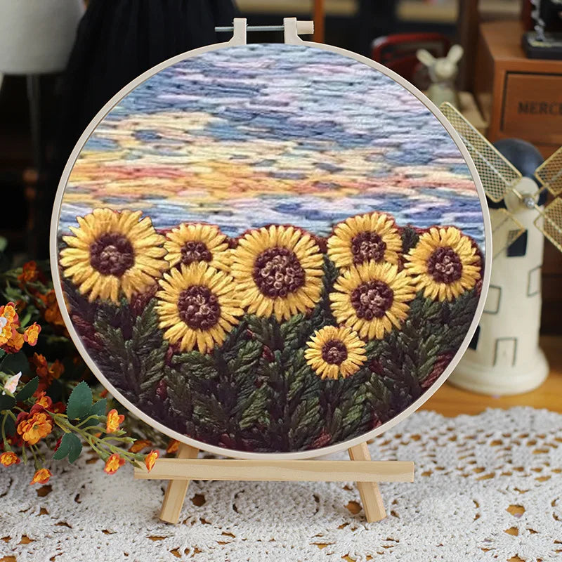 DIY Flower Embroidery Starter Kit