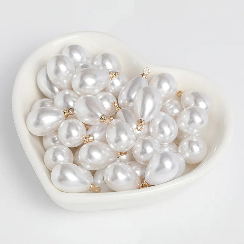 Imitation Teardrop Pearl Beads