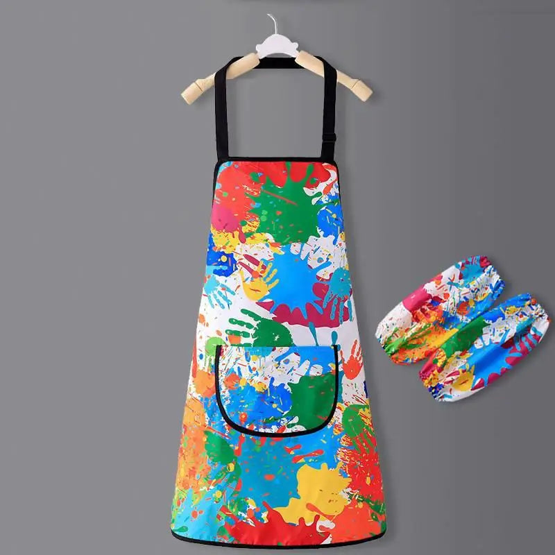 Children Doodle Painting Apron