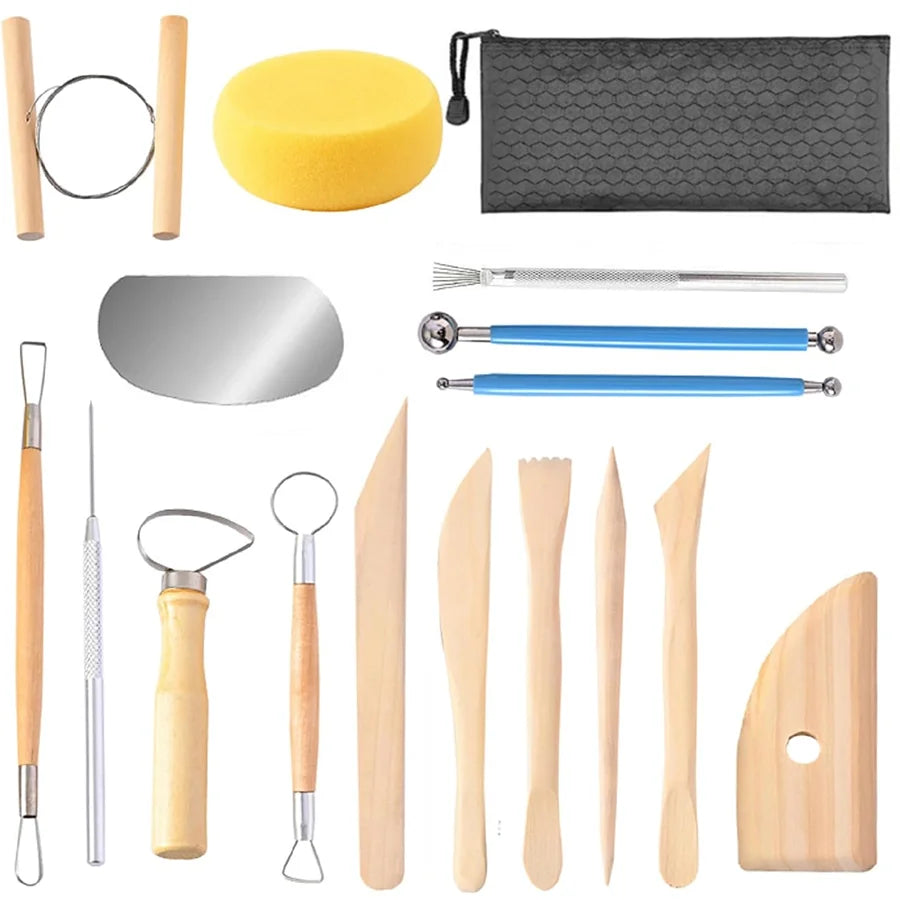 Model Clay Carving Tool Kit