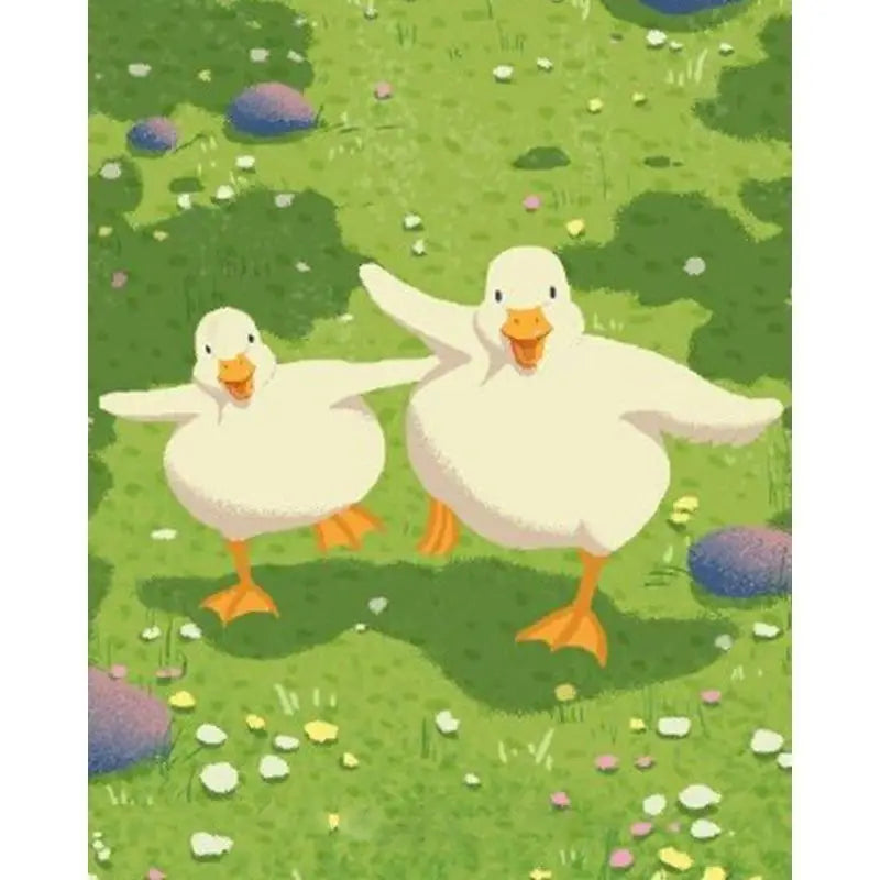 Cartoon Duck Paint By Number