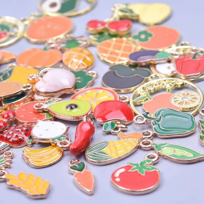 Random Mixed Enamel Charms