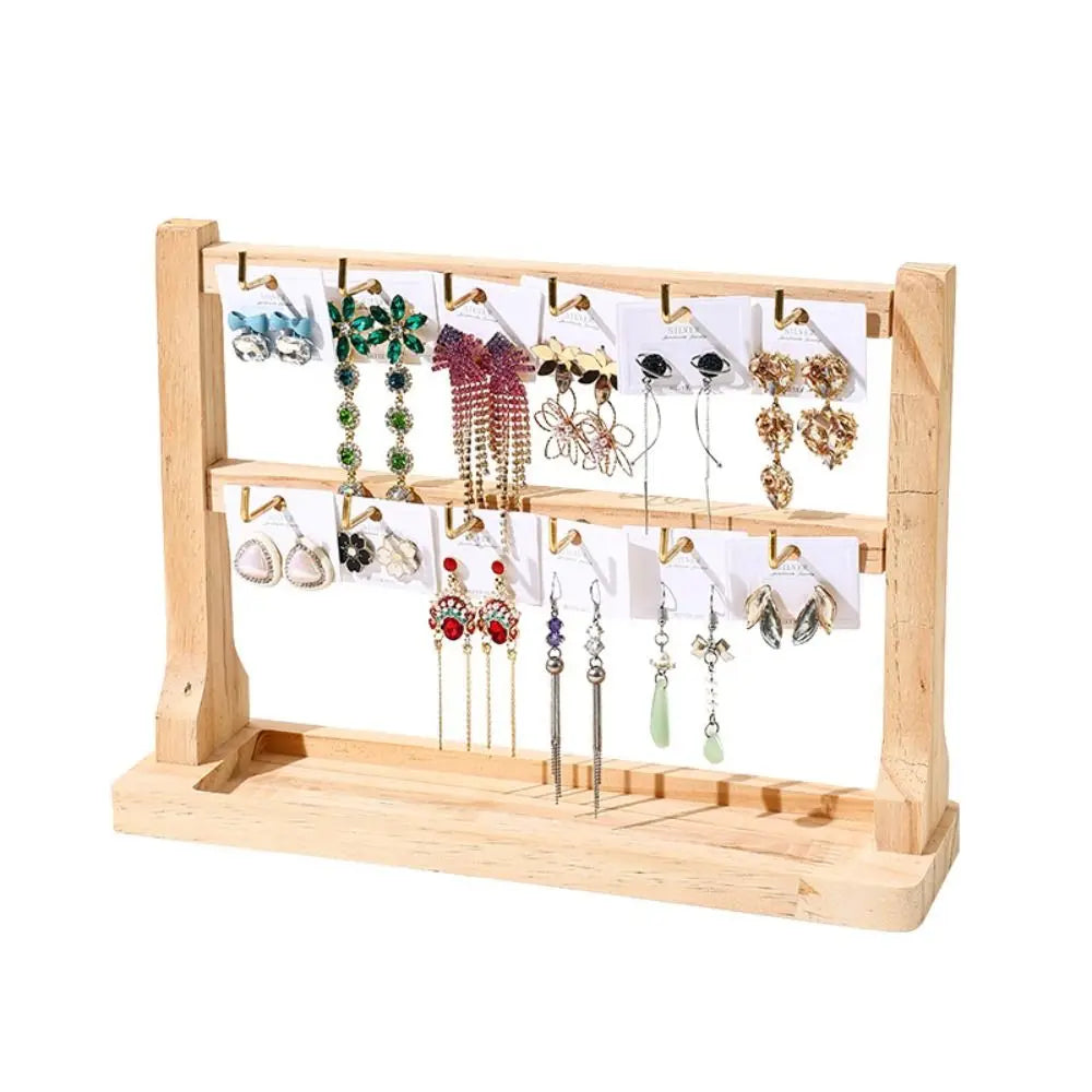 Wooden Collection Rack