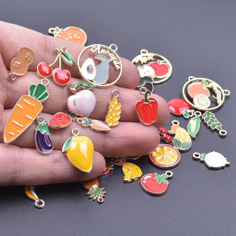 Random Mixed Enamel Charms