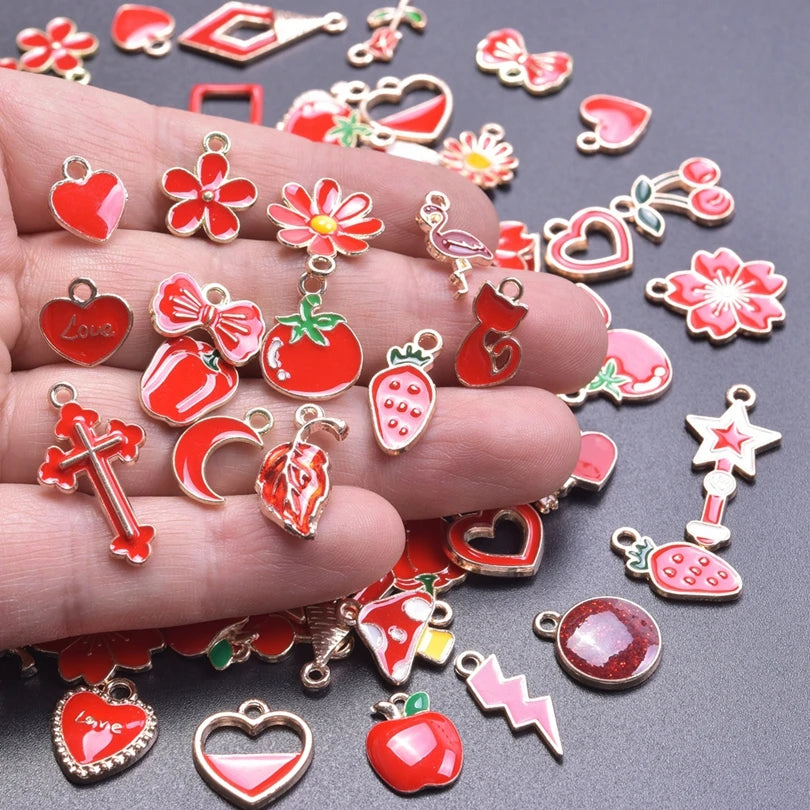 Random Mixed Enamel Charms